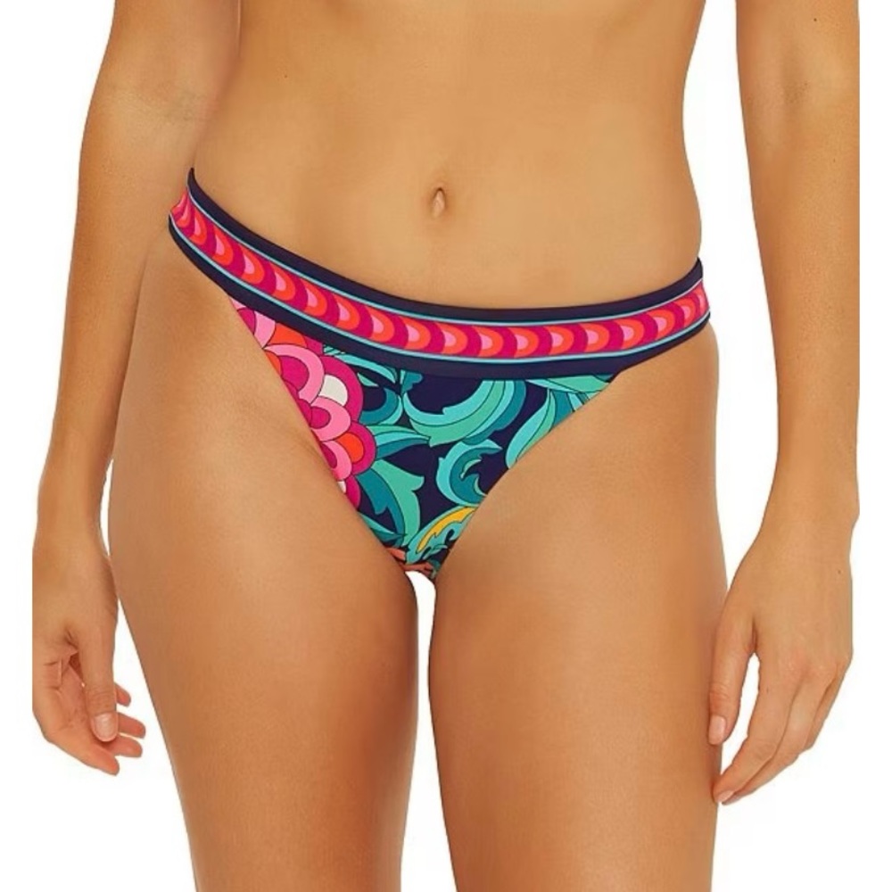 Trina Turk Floral Print Hipster Swim Bottom